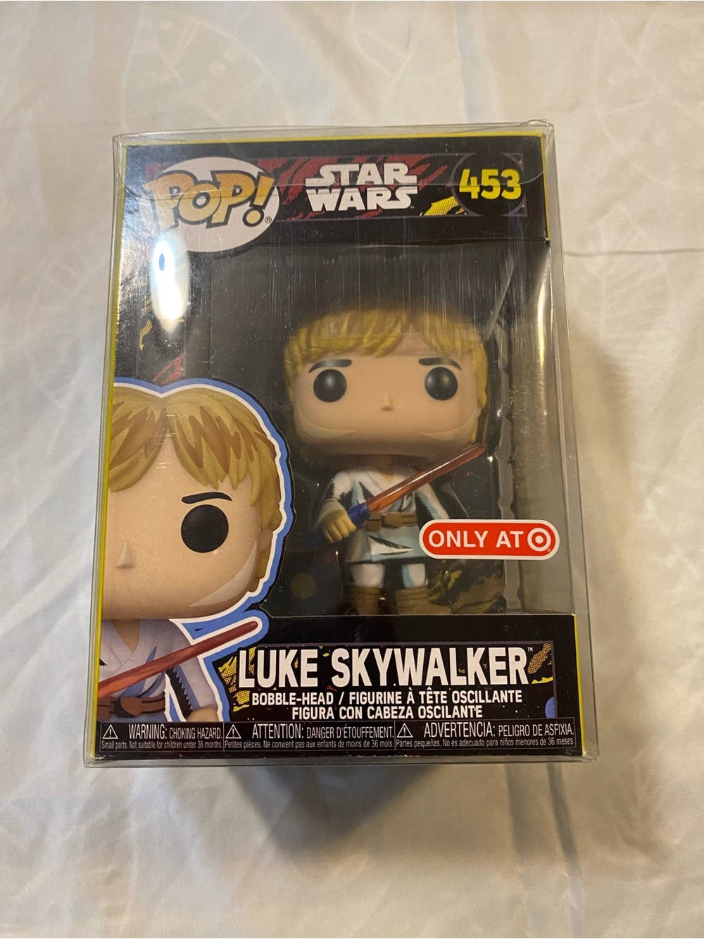 Funko Luke Skywalker Vinyl Figure - Blonde, White, Brown, Red